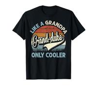 Grand-Duke Like A Grandpa Only Cooler Día del Padre Retro Camiseta