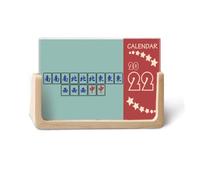 Grand Four Happiness Mahjong Tiles 2022 - Calendario de escritorio (12 meses)