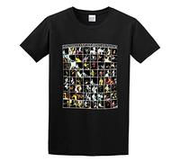 Grand Funk Caught In The Act Unisex 100% Cotton Short-Sleeve T-Shirts Black XXL