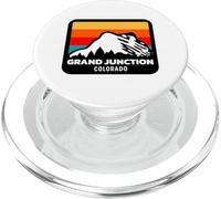 Grand Junction Colorado Esquí Snowboard Viaje de esquí Familiar PopSockets PopGrip para MagSafe