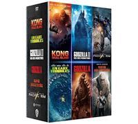 Grand Monsters Collection - 6-DVD Box Set ( Kong: Skull Island / The Meg / Godzilla: King of the Monsters / Godzilla / Rampage / Pacific Rim [ Origen Francés, Ningun Idioma Espanol ]
