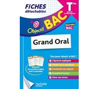 Grand oral Tle générale et technologiques