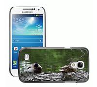 Grand Phone Cases Etui Housse Coque de Protection Cover Rigide pour // M00142360 Patos Agua Verde Naturaleza Aves Pato // Samsung Galaxy S4 Mini i9190