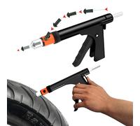 GRAND PITSTOP Kit de reparación de puntos, 22 unidades, con tapón de mushroom para puntos y planos en coches, motos, ATV, camiones y tractores (15 tapones para sándwiches)