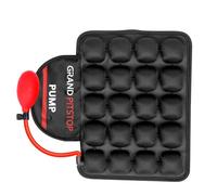 GRAND PITSTOP Motorcycle Air Seat Cushion With Air filling Pump, Inflatable Bubble Air Pads With Breathable Mesh Cover & Non-Skid Bottom Compatible for Pillion seat of Motorcycle