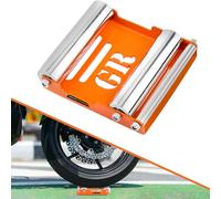 GRAND PITSTOP Motorcycle Wheel Cleaning Stand - Paddock Stand Replacement - Wheel Roller Stand for Tire Cleaning & Chain Lubrication - Groller Medium (Bikes < 485 LB)