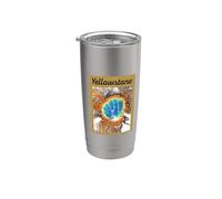 Grand Prismatic Spring Midway Géiser Basin Yellowstone Vaso térmico de acero inoxidable de doble pared