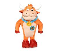 Grand Prix - Peluche Vaquilla María Fernanda de 20 cm, Personaje del Programa de Televisión Grand Prix, Idea de Regalo, Juguete Oficial, Apto para Todas Las Edades, Famosa (760024282)