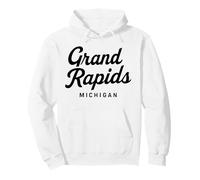 Grand Rapids Míchigan 616 Condado de Kent Wyoming Holanda Lagos Sudadera con Capucha