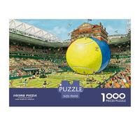 Grand Slam de Tenis Puzzle De Madera Impermeable Puzzles De 1000 Piezas para Adultos Divertido Rompecabezas Juegos Desafiantes