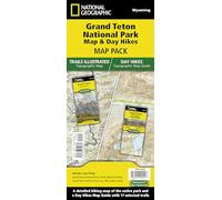 Grand Teton Day Hikes and National Park Map [Map Pack Bundle] (National Geographic Trails Illustrated Map)