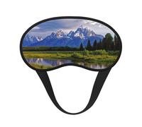 Grand Teton National Park - Antifaz para dormir, suave, cómoda, con correa ajustable, opaca, para mujeres, niñas, hombres, viajes, yoga, siesta, trabajo