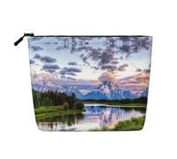 Grand Teton National Park - Bolsa de cosméticos para mujer, adecuada para almacenamiento diario, viajes y viajes de negocios.