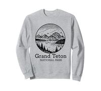 Grand Teton Parque Nacional Recuerdo Recordatorio Mujeres Hombres Niño Sudadera