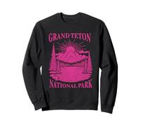 Grand Teton Parque Nacional Recuerdo Recordatorio Mujeres Hombres Sudadera