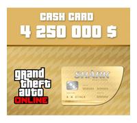 Grand Theft Auto Online - $4,250,000 The Whale Shark Cash Card PC Activation Code
