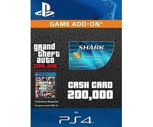 Grand Theft Auto Online: Tiger Shark Cash Card (PS4) PSN Key EUROPE