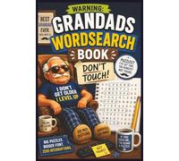 Grandads Wordsearch puzzle Fathers Day Gift: Word Searches with easy to read print about Grandads, family life, household and more | 6x9 inches, 110 pages | 50+ Puzzles ... Gifts for Fathers Day