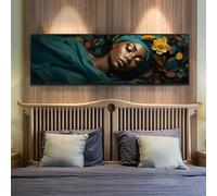 Grande África Diamond Painting Kit Completo 39.3x106.2 Inch/100x270 cm para Hogar Decoracion, DIY Cuadros Diamantes 5D Diamond Painting Dama Pintura Diamante, Mosaico Diamond Art Regalo de Casa