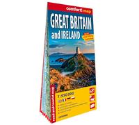 Grande-Bretagne et Irlande 1/950.000 (carte grand format laminée) (Carte Laminée Routière et Touristique Comfort! Map)