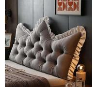 Grande Cabecera Cojín，Suave Confort Almohada de Lectura，para Cama Sofá Lumbar Apoyo Cojín，Desmontable Reposo En Cama Almohada de Lectura ,Cojín de Pared para Cama, Sofá, Silla(B,90x55cm/35x21in)