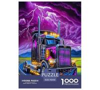 Grande camion 1000 Pezzi Puzzle Collezione Premium camion Vintage Regalo Elegante per Adulti E Bambini 70x50cm/1000pcs
