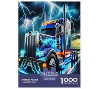 Grande camion 1000 Pezzi - Puzzle Collezione Qualità Superiore camion Vintage Regalo Speciale per Uomini, Donne, Adulti E Bambini Dai 14 Anni in Su 70x50cm/1000pcs