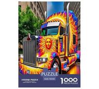 Grande camion Puzzle Da 1000 Pezzi Collezione Alta Qualità camion Vintage Idea Regalo Ottima per Adulti E Adolescenti 70x50cm/1000pcs