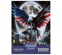 Grande camion Puzzle Da 1000 Pezzi Collezione Alta Qualità camion Vintage Idea Regalo Ottima per Adulti E Adolescenti 70x50cm/1000pcs