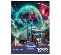 Grande camion Puzzle Da 1000 Pezzi Collezione Alta Qualità camion Vintage Regalo Perfetto per Adulti E Bambini ≥14 Anni 38x26cm/1000pcs