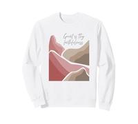 Grande es tu fidelidad Sudadera