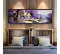 Grande Jardín Diamond Painting Kit Completo 39.3x106.2 Inch/100x270 cm para Hogar Decoracion, DIY Cuadros Diamantes 5D Diamond Painting Casa Pintura Diamante, Mosaico Diamond Art Regalo de Casa