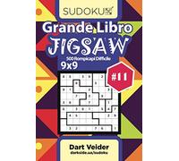 Grande Libro Sudoku Jigsaw - 500 Rompicapi Difficile 9x9 (Volume 11) - Italian Edition