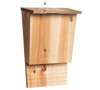 Grande Natural de Madera Natural sin Tratar con Resistencia a la Intemperie, Pesada | protección del Techo atornillable, protección para el Invierno de Verano, Queso de Pip