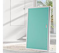 Grande pintable metal Panel de acceso, Oculto pared Mantenimiento Tapa, paneles de yeso Trampilla para fontanería y acceso eléctrico(28 * 59in/70 * 150cm)