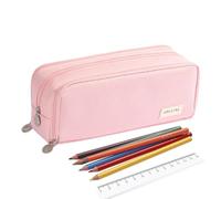 Grande Trousse - Pochette Stylos Oxford | Rangement 3 Compartiments | Tela Oxford Resistente Al Agua, 3 Compartimentos, Cremallera Suave, Capacidad Para Hasta 40 Bolígrafos Y Suministros