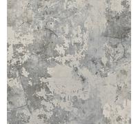 Grandeco Tempera Hormigón Industrial Piedra Efecto Vintage Papel Pintado Gris