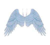 Grandes alas de ángel, accesorios realistas para Navidad, disfraz de , grande, unisex, para Halloween, carnaval, , cosplay, Pascua, teatro, actuaciones escolares, escenarios, cumpleaños