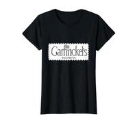 Grandes almacenes Vintage Garfinkel's Washington Camiseta gráfica económica, Mujer, Negro, L