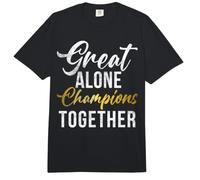 Grandes campeones Solos Juntos Deporte Equipo Comfort Colors Adult Heavyweight T-Shirt