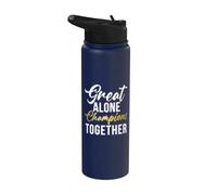 Grandes campeones solos juntos Deporte Equipo Stainless Steel Insulated Water Bottle