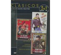 Grandes Clásicos Ciclo John Wayne DVD Collection, Río Grande, El Tejano Afortunado, Jinetes del Destino, 3 Películas Edición