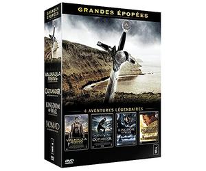 Grandes épopées - Coffret - Valhalla rising + Outlander + Kingdom of War + Nomad [Francia] [DVD]