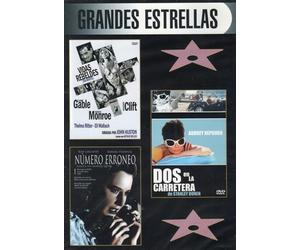 Grandes Estrellas: Colección de Películas Clásicas en DVD, Vidas Rebeldes, Dos en la Carretera, Número Erróneo, Edición Slim