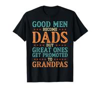 Grandes Hombres Son promovidos a Abuelos Divertido Nuevo Abuelo Camiseta