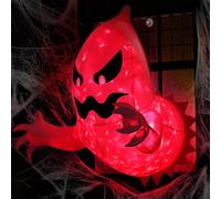 Grandes Inflables De Halloween Fantasma, Decoraciones De Halloween Al Aire Libre De 55 Pulgadas, Espeluznante Fantasma Al Aire Libre Se Rompió De La Ventana, Soplan Decoración De Miedo Inflables