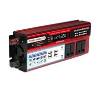 Grandes inversores de Potencia, Inversor de Corriente para vehículos Inversores de Corriente multifuncionales modificados, Inversor de AC 100V-120V/AC 220-240V con Ventilador de enfriamiento