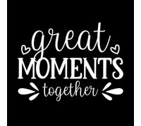 grandes momentos juntas día de la madre Pegatinas de pared de papel adhesivo 38x50.7cm No daña la superficie de la pared Blanco