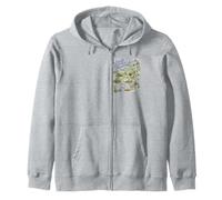 Grandes Montañas Humeantes Mapa Iconos Tennessee Carolina del Norte Sudadera con Capucha