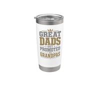 Grandes papás son promovidos a abuelos Día del Padre Nuevos abuelos Vaso térmico de acero inoxidable de doble pared